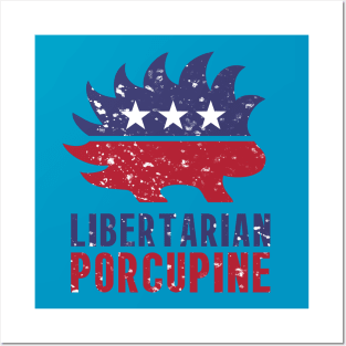 Libertarian Porcupine Posters and Art